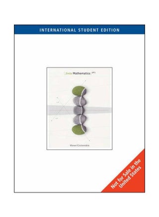 Finite Mathematics Paperback English by Stefan Waner - v1572434388/N31766765A_1