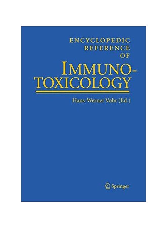 Encyclopedic Reference Of Immunotoxicology english 1 September 2005 