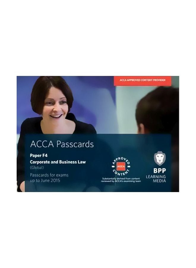 ACCA: Passcards Paper P4 Advanced Financial Management spiral_bound english - 15 June 2014 