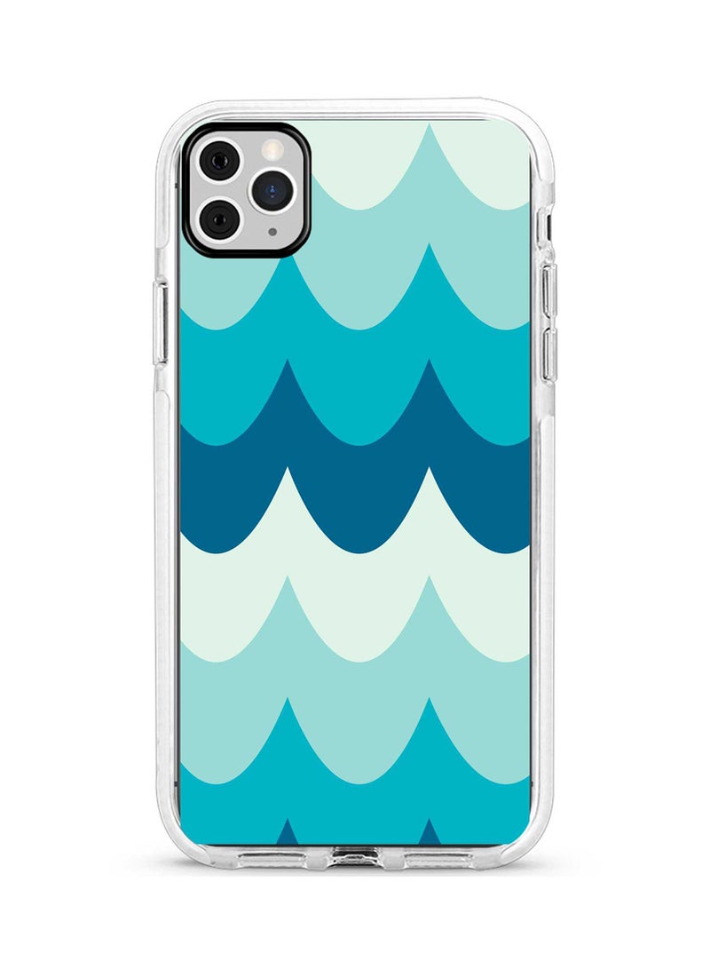 Stylizedd - Protective Case Cover For Apple iPhone 11 Pro Wavy Waves - Image 1