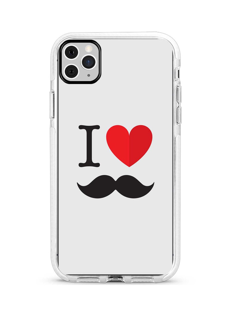 ستايلايزد غطاء حماية واقي لهاتف أبل آيفون 11 برو أبيض/أحمر/أسود