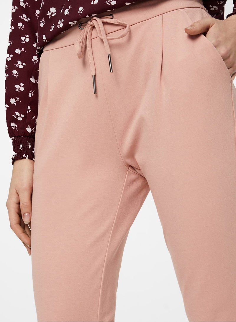 VERO MODA - Skinny Knit Pants Pink - Image 1