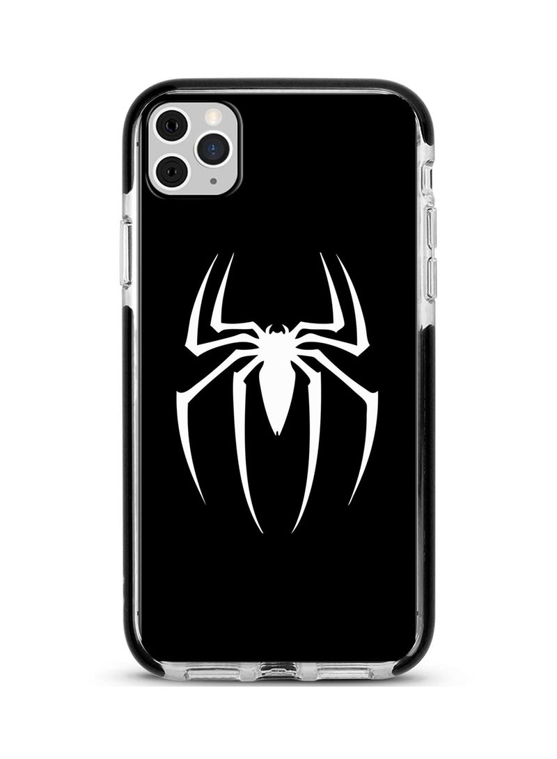 Stylizedd Protective Case Cover For Apple iPhone 11 Pro Max Spidermark (Black)