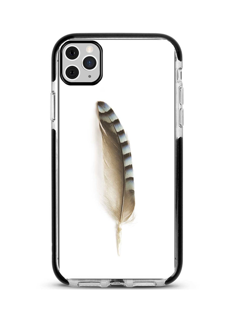 Protective Case Cover For Apple iPhone 11 Pro Max Lonely Feather