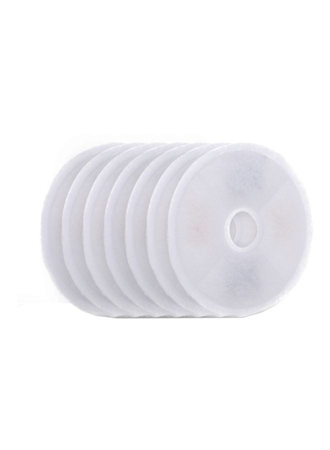 Generic 6-Piece Replacement Water Fountain Filter Set White 15centimeter  - Image 1