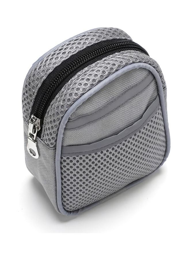 Generic - 4-Piece Dog Leash With Reflective Waist Belt Dispenser Bag And Pouch Set Grey/Green - Image 1