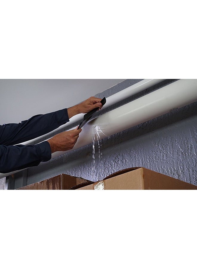 شريط فليكس بي في سي أسود 20سم - Image 4