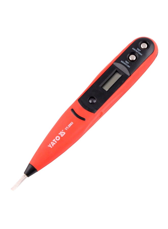 Yato Digital Voltage Tester Red/Black - Image 1