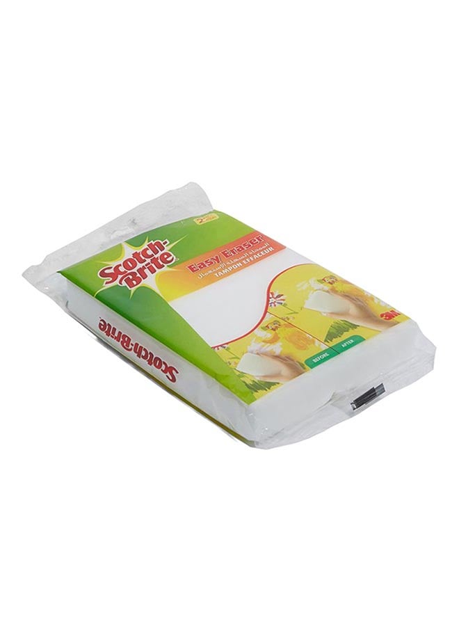 Scotch Brite 2-Piece Heavy Duty Easy Eraser Set White