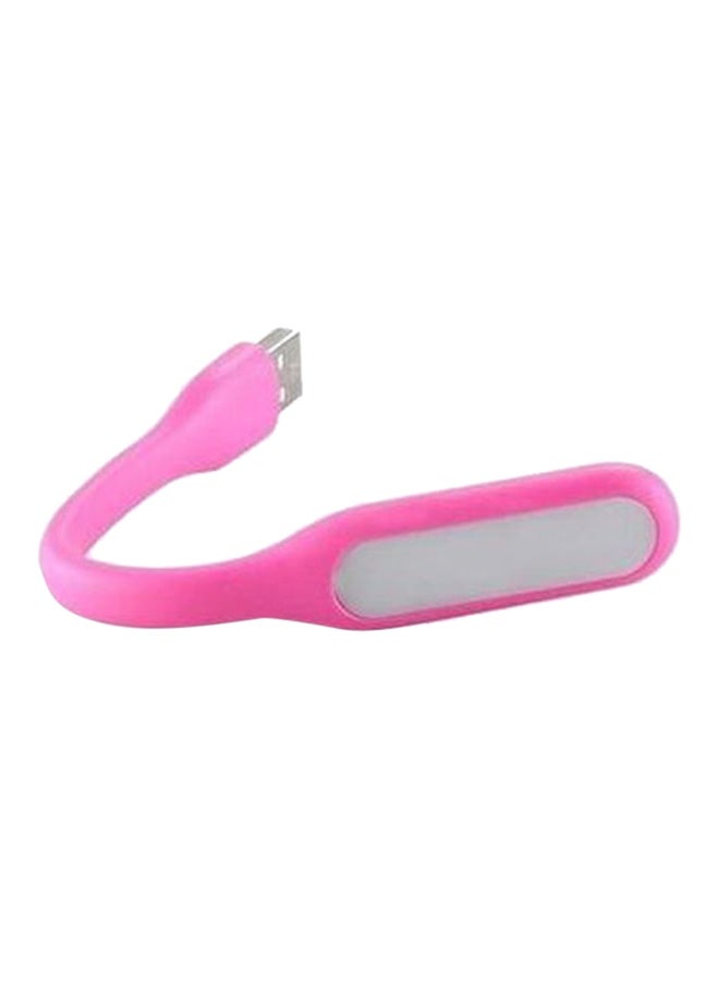 Teeba Portable Flexible USB LED Light Pink/White/Silver - Image 2