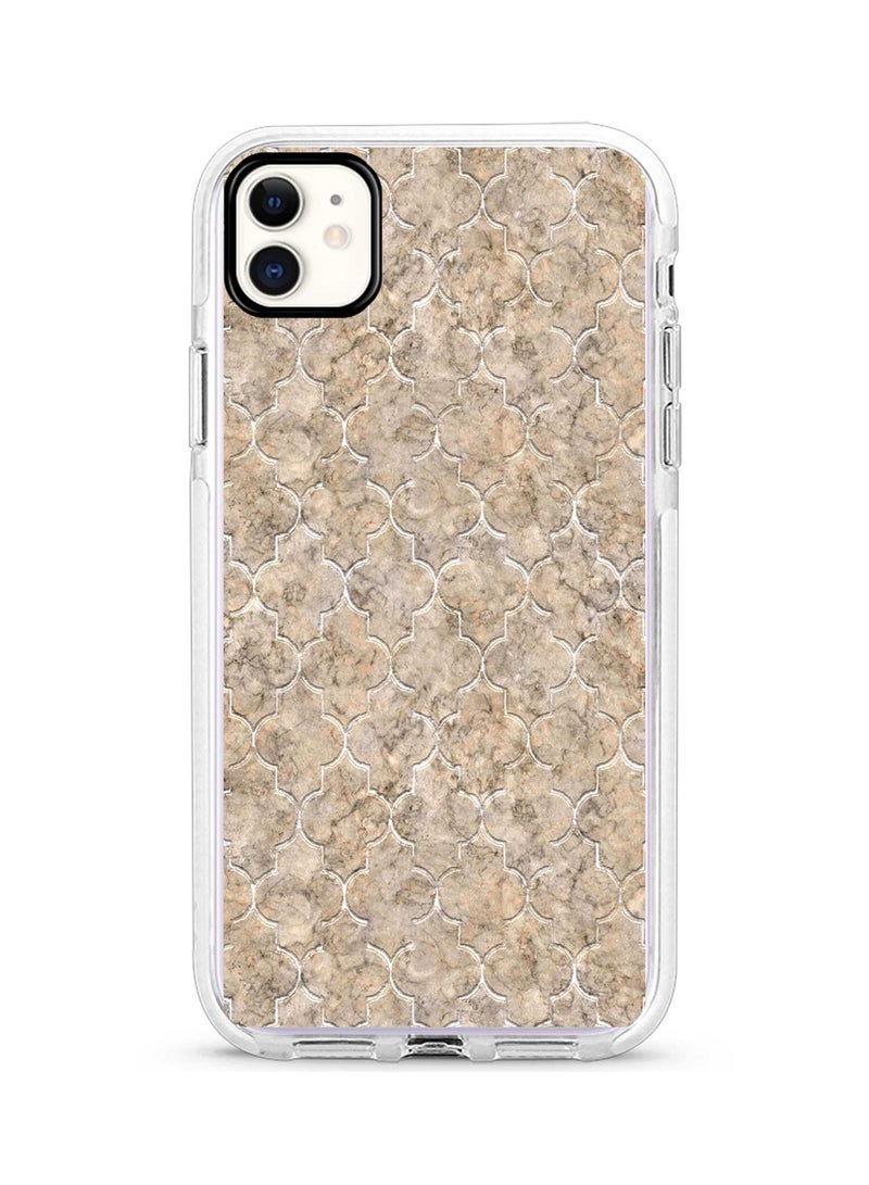 Stylizedd Protective Case Cover For Apple iPhone 11 Beige Beige 