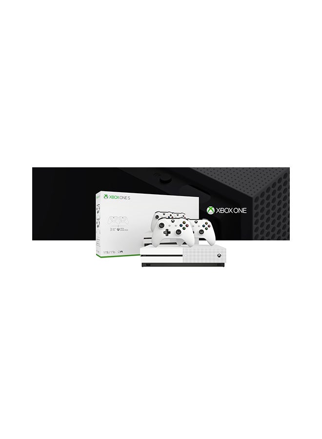 Microsoft Xbox One S 1TB Console With Two Wireless Controller - Image 1