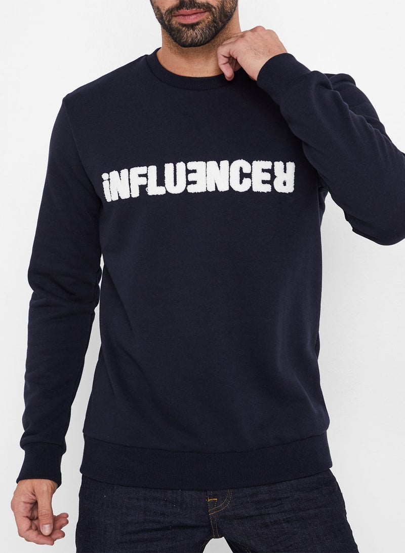ONLY&SONS - Influencer Sweatshirt Blue - Image 1