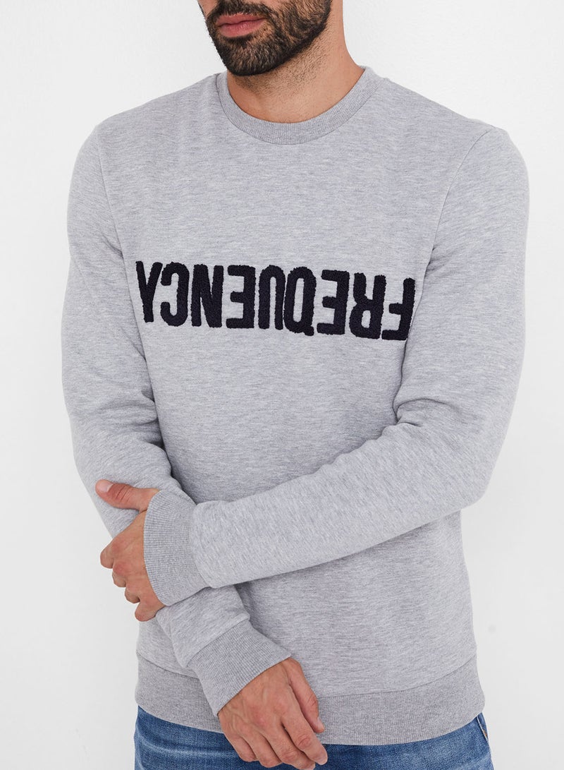 ONLY&SONS - Influencer Sweatshirt Grey - Image 1