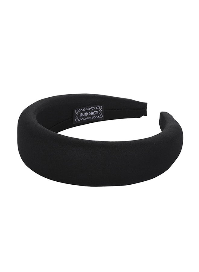 Generic Solid Design Fashion Headband Black 