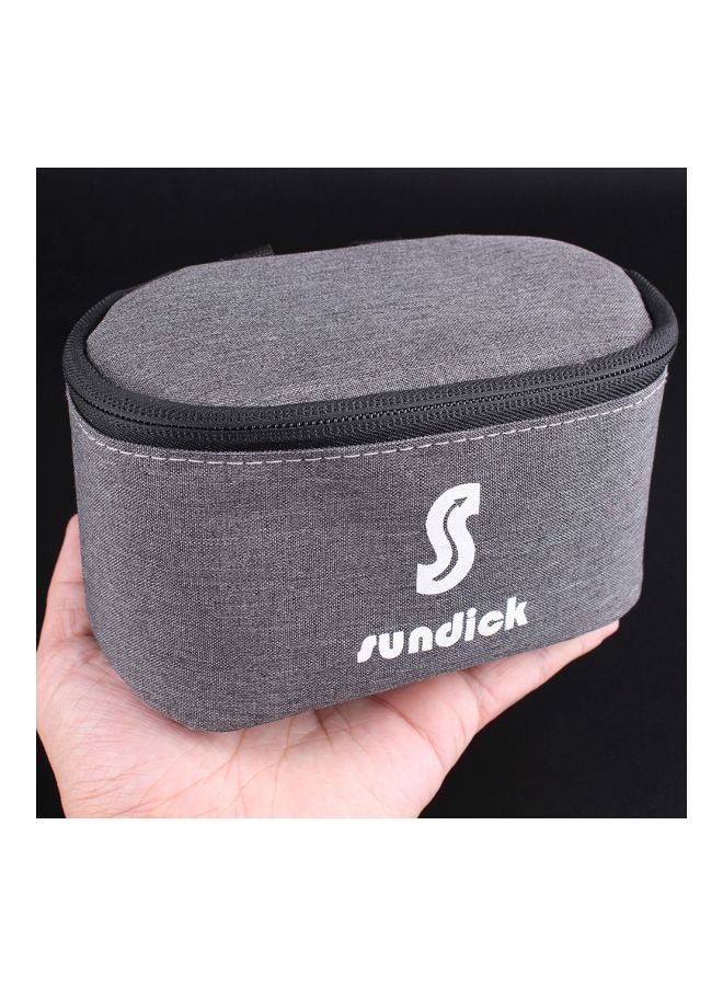 صنديك حافظة طقم زجاجات الزيت والخل والتوابل للتخييم مكونة من 7 أقسام - Image 4