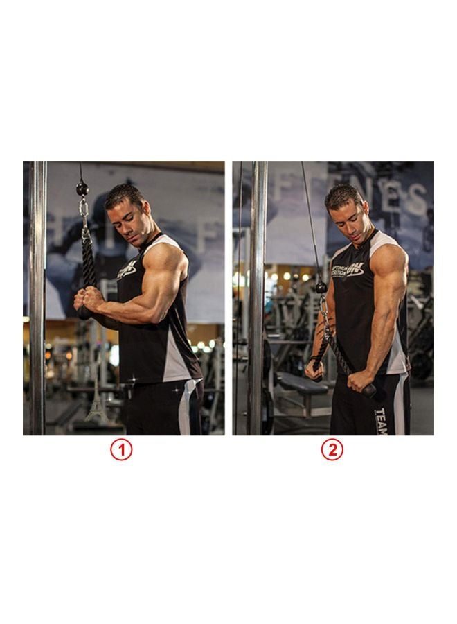Max Strength Rope Attachment Grip Bar 60cm  - Image 4