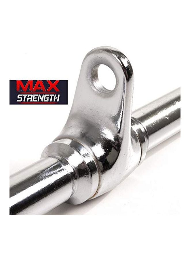 ماكس سترينث قضيب حديد برو دائري بمقبض مانع للانزلاق يعمل بالسحب لأسفل - Image 2