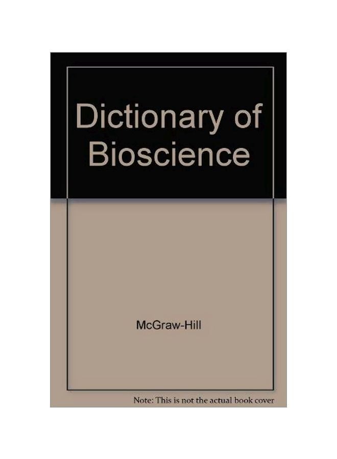 Dictionary Of Bioscience Paperback English by Mcgraw Hill - 01-Mar-97 