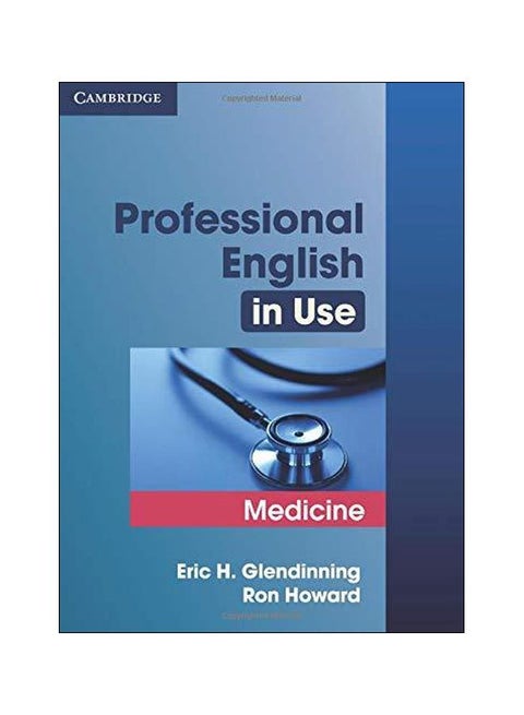 Professional English In Use : Medicine Paperback English by Eric Glendinning - 39233