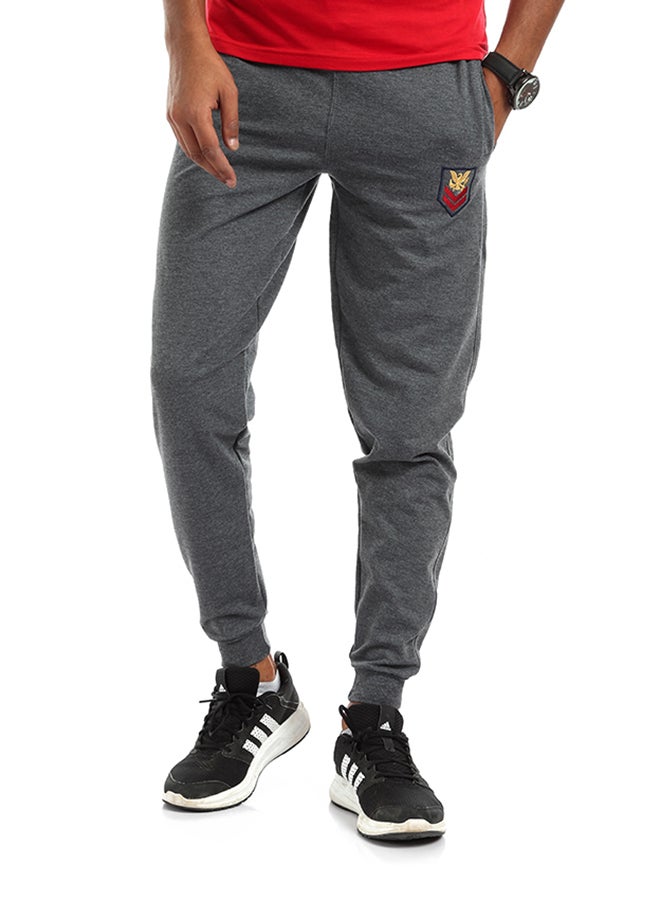 بنطال رياضي كاجوال رمادي داكن - Image 1