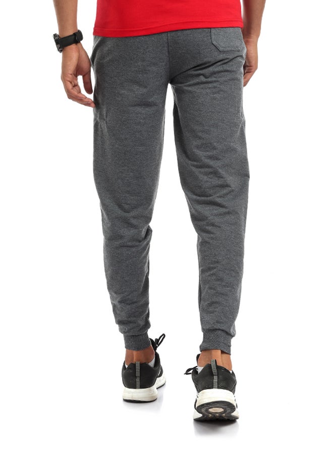 بنطال رياضي كاجوال رمادي داكن - Image 2