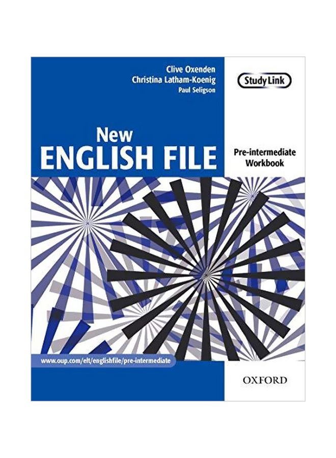 New English File: Pre-intermediate: Workbook Paperback English by Clive Oxenden - 38463