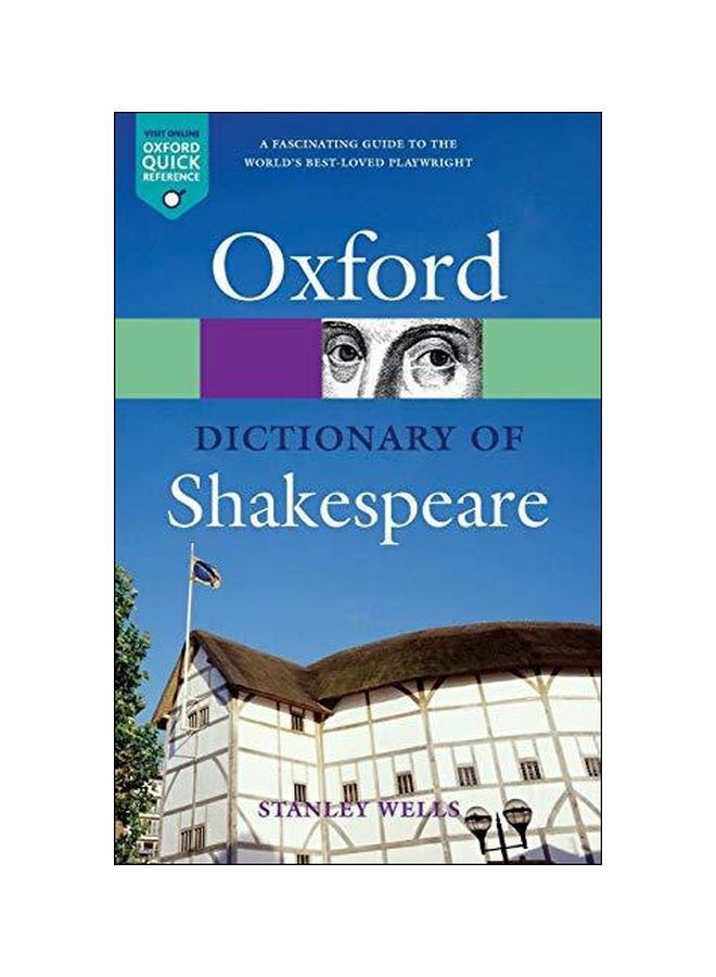 A Dictionary Of Shakespeare Paperback English by Stanley Wells 