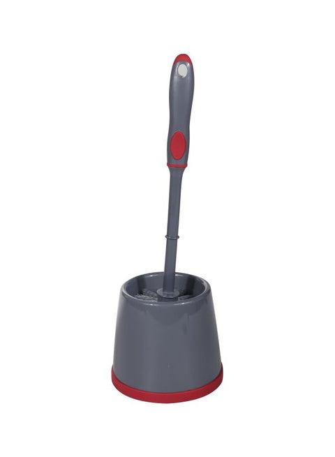 Toilet Cleaning Brush Grey/Red