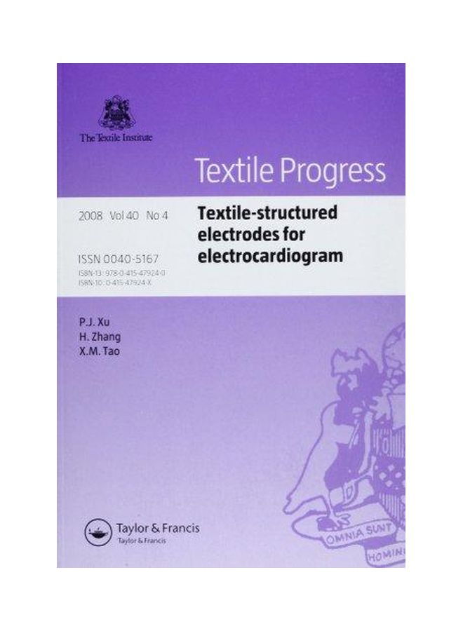 null - Textile-Structured Electrodes For Electrocardiogram: Textile Progress Paperback English by P. J. Xu - Image 1