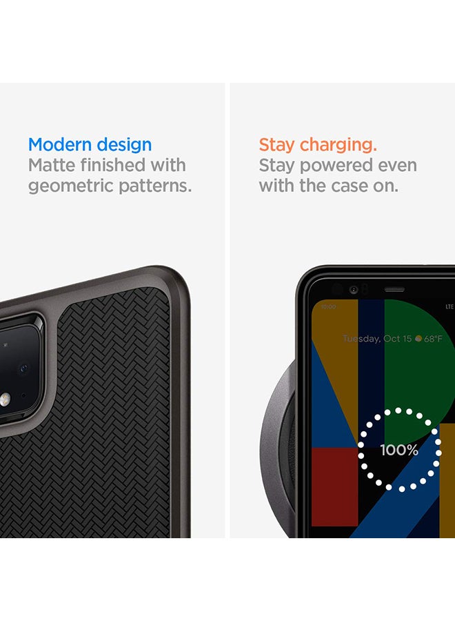 Spigen Neo Hybrid Case Cover For Google Pixel 4 XL Gunmetal - Image 3
