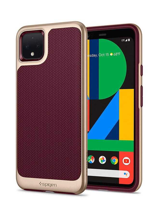 Spigen Neo Hybrid Case Cover For Google Pixel 4 XL Burgundy - Image 1