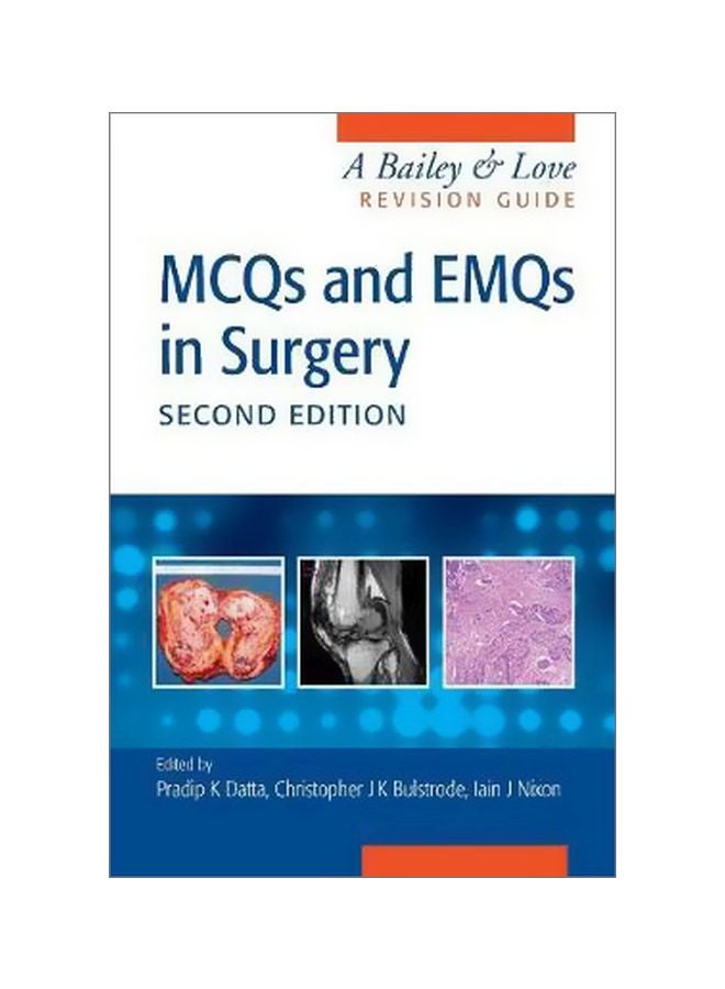 null - MCQS And EMQS In Surgery: A Bailey And Love Revision Guide Paperback English by Pradip Datta - 42037 - Image 1