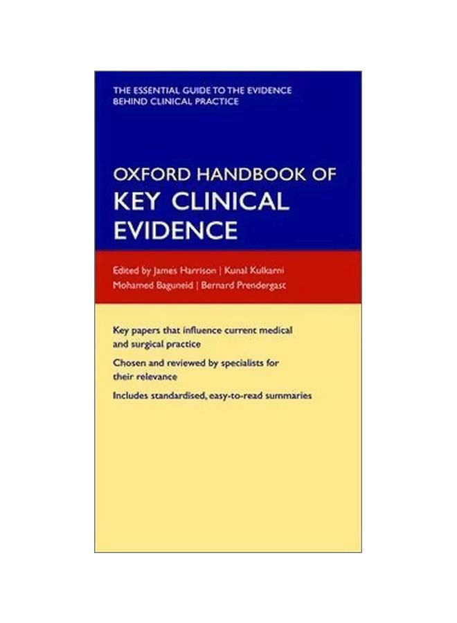 Oxford Handbook Of Key Clinical Evidence Paperback English by James Harrison - 40140 