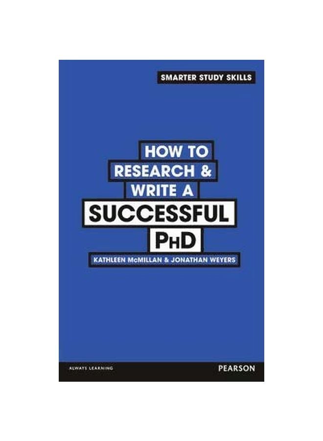 How To Research And Write A Successful Phd Paperback English by Kathleen McMillan - 41516