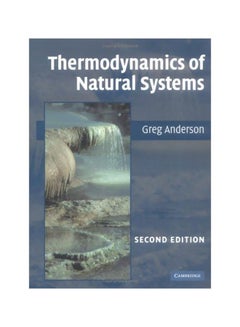 Thermodynamics Of Natural Systems Hardcover English by G. M. Anderson - 30-Sep-05