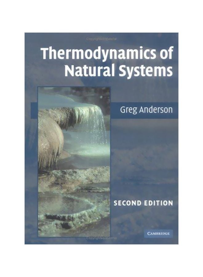 null - Thermodynamics Of Natural Systems Hardcover English by G. M. Anderson - 30-Sep-05 - Image 1