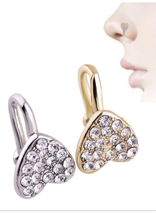 Generic - 3-Piece Metal Fashion Nose Ring - Image 1