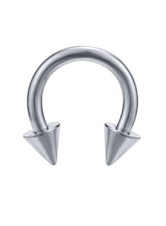 Stainless Steel Cone Horseshoe Nose Ring - v1572516243/N30834262A_1