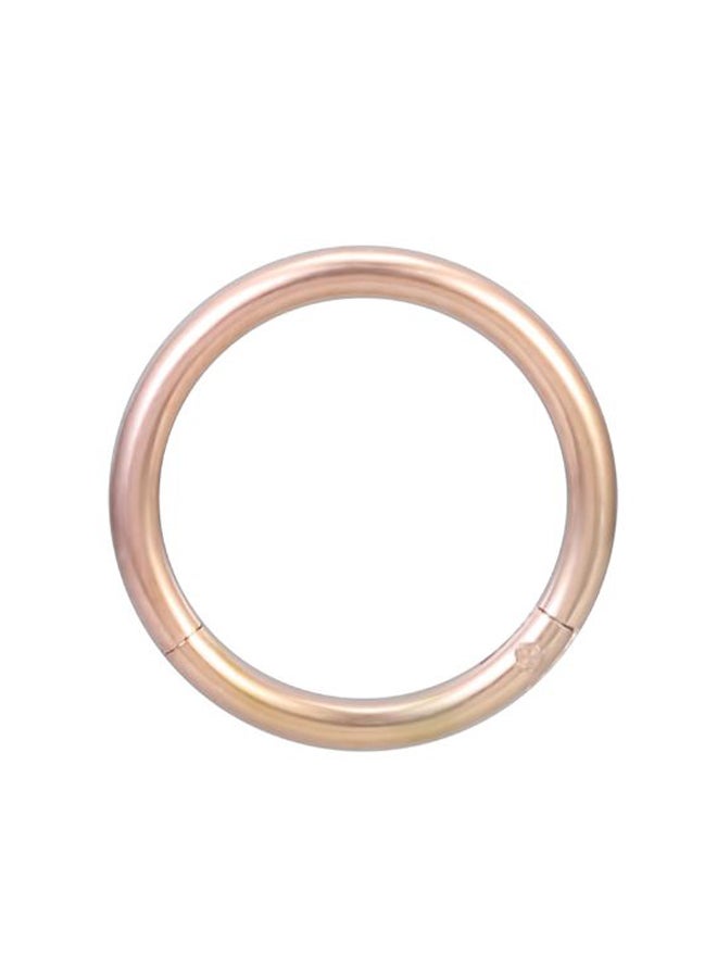 Generic - Stainless Steel Hinged Nose Hoop Ring - Image 1