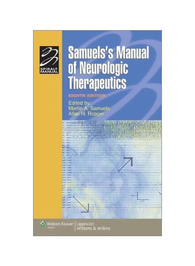 Samuels's Manual Of Neurologic Therapeutics Paperback English by Martin Allen Samuels - 13-Sep-10 