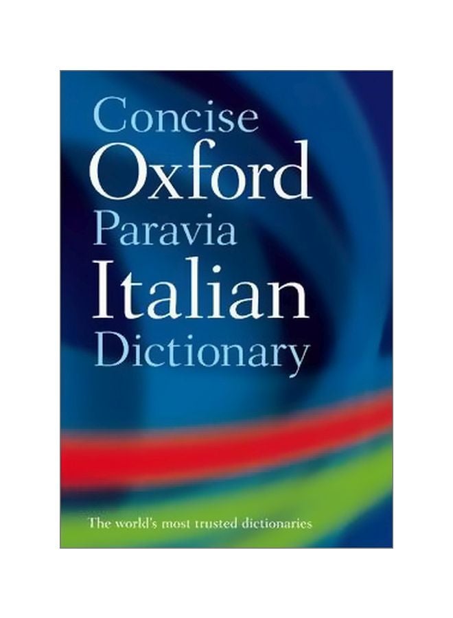 The Concise Oxford-Paravia Italian Dictionary Paperback English by Cristina Bareggi - 20-Nov-03 