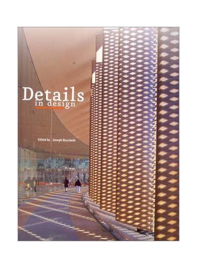 Details In Design: Vol. 6 Hardcover English by Joseph Boschetti - 03-Aug-06 