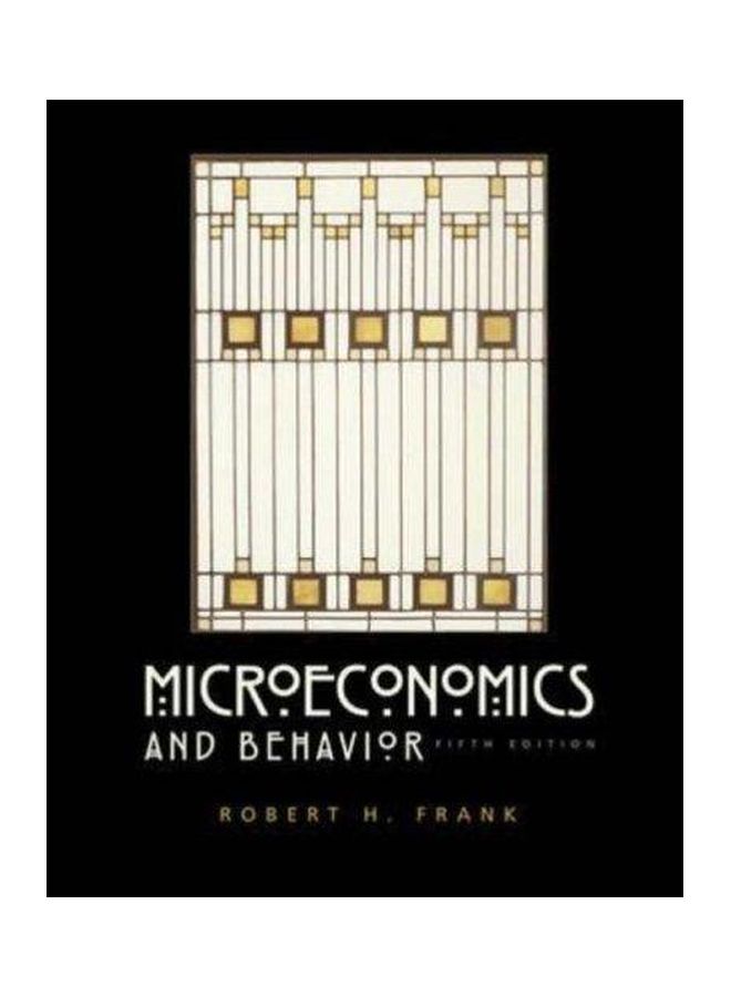 Microeconomics And Behavior Paperback English - 01-Jul-02 