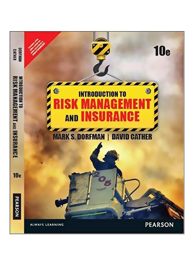Introduction To RIsk Management And Insurance paperback english 