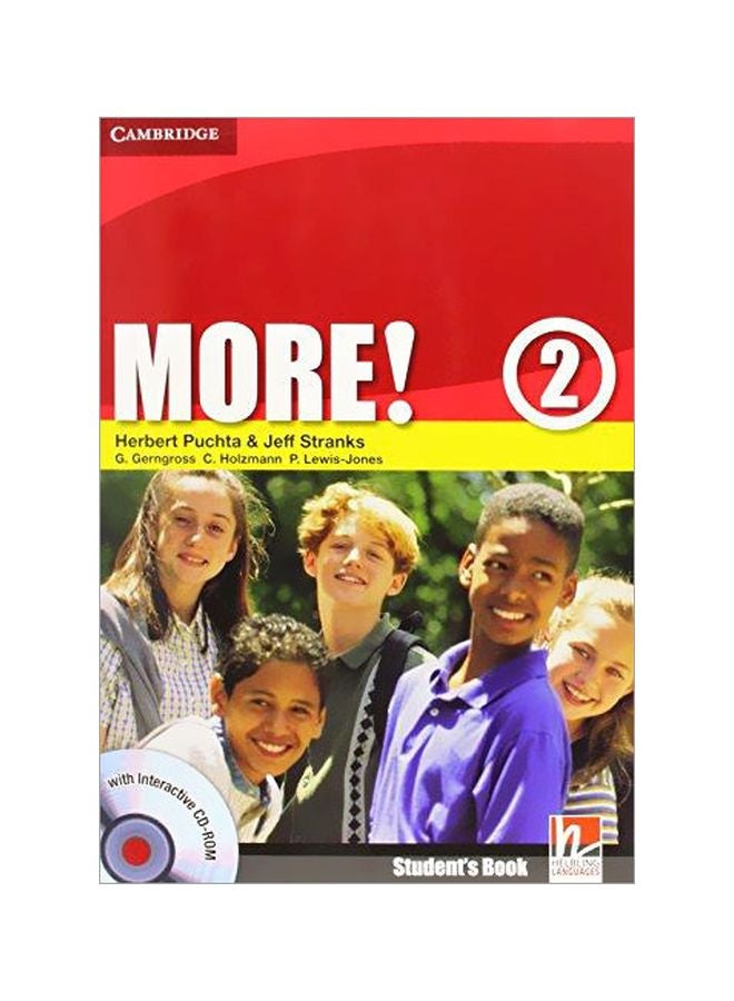 More! Level 2 Student's Book with Interactive CD-ROM English by Herbert Puchta - 01-May-08 