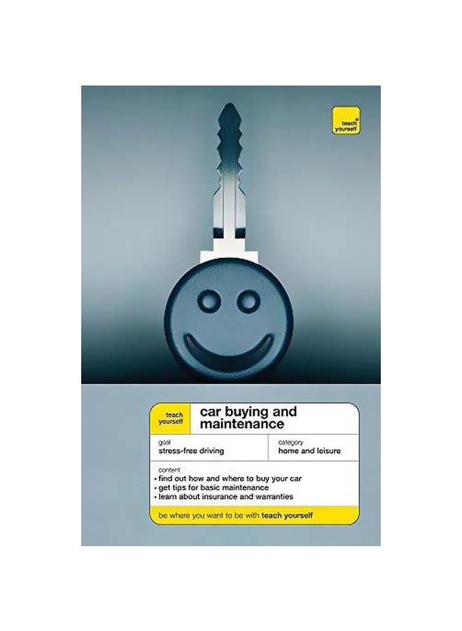 Car Buying And Maintenance paperback english 