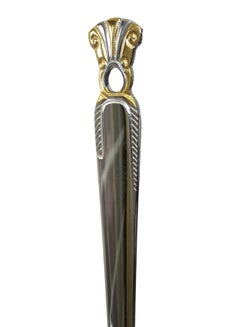Cc Long Serving Spoon With Handle Silver 35cm  - Image 3