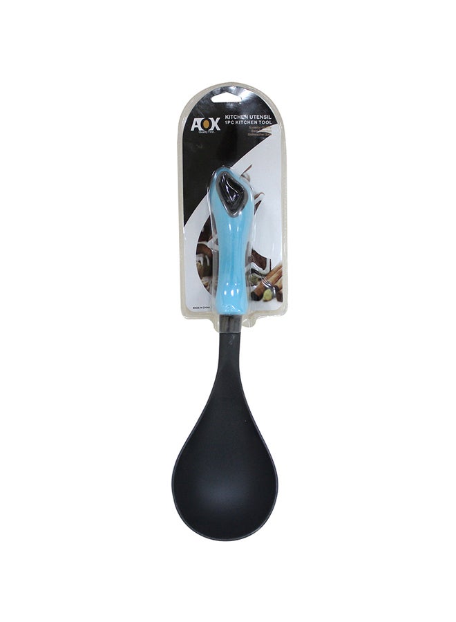 Cc Silicone Slotted Food Turner Black 35cm  - Image 1