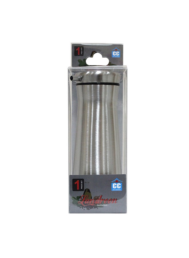 Cc Oil Dispenser Jar Silver/Clear 18x7x7cm  - Image 2